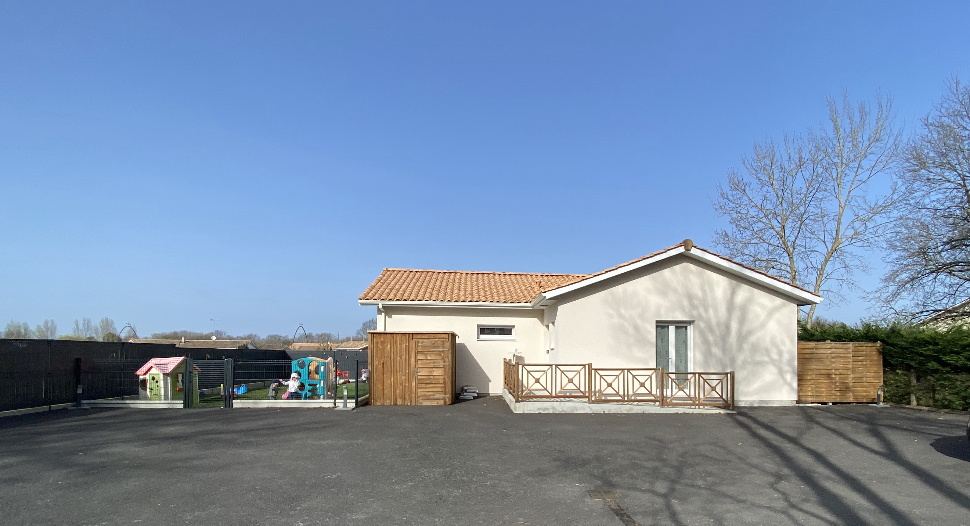 Plan 3D de la micro creche les chatons